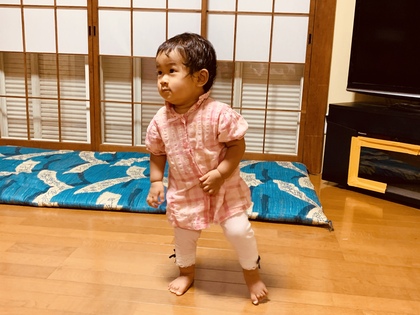 赤ちゃんにとっては偉大な一歩だ