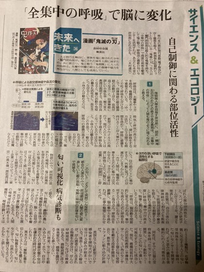 全集中・ヨガの呼吸？！
