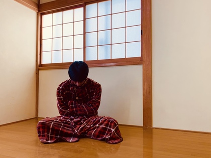着る毛布