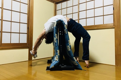 後屈　ストレッチ