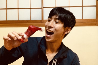 息の強さ